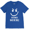 boobies make me smile V-Neck Tee