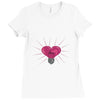 light of love Ladies Fitted T-Shirt