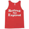 retired not expired Tank Top