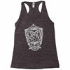 white owl kingdom giant bird Racerback Tank