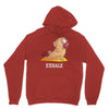 yoga pug exhale Unisex Hoodie