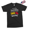 you can't buy happiness but you can live in canada Exclusive T-shirt