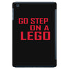 go step on a lego iPad Mini