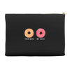your wife my wife donuts Accessory Pouches