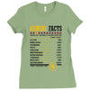Gemini Facts Servings Per Container Ladies Fitted T-Shirt