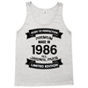 Premium Vintage  1986 Tank Top