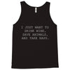 i just want to drink wine Tank Top