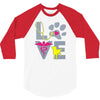 love teal best trending 3/4 Sleeve Shirt