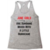 June Girls Racerback Tank