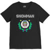 snowman christmas V-Neck Tee