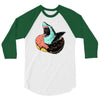 donut shark! 3/4 Sleeve Shirt