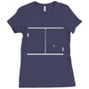 pong 72 Ladies Fitted T-Shirt