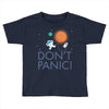 spacex don't panic in space Toddler T-shirt