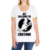 my witch halloween costume Ladies Curvy T-Shirt