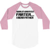 worlds greatest farter, i mean father 3/4 Sleeve Shirt