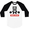 panda strong 3/4 Sleeve Shirt