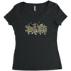 where the wild turtles are Women's Triblend Scoop T-shirt