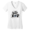 i spent 9 months in the hole Women's V-Neck T-Shirt