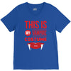 this is my vampire costume V-Neck Tee