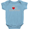 i' love my helicopter pilot Baby Bodysuit