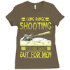 long range shooting Ladies Fitted T-Shirt