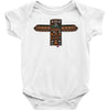 peter pan  indians logo Baby Onesie