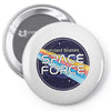 United States Space Force wint Planet Pin-back button