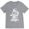 robot funny V-Neck Tee
