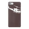 design uh 1h helicopter hubschrauber us army irak krieg war vietnam iPhone 7 Case