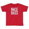 nice bass fishing Toddler T-shirt