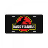 Daddysaurus Jurassic Park License Plate