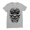 samurai warrior Ladies Fitted T-Shirt