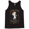 Unicorns are born in July Tank Top