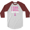 I can. I will. End of story 3/4 Sleeve Shirt