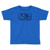 push button receive bacon t shirt funny awesome nerdy geeky humor tee Toddler T-shirt