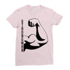 stong man Ladies Fitted T-Shirt