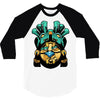 warrior aztec 3/4 Sleeve Shirt
