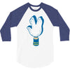 llap foam finger 3/4 Sleeve Shirt