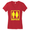 drop yours Women's V-Neck T-Shirt
