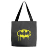 batman dying bleeding logo Tote Bags