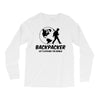 Backpacker Let's Explore The World Long Sleeve Shirts