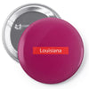 louisiana Pin-back button
