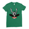 eagle khabib Ladies Fitted T-Shirt
