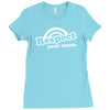 respect your mum Ladies Fitted T-Shirt