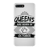 Queens Are Born In October iPhone 7 Plus Case