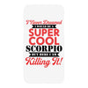 i never dreamed i would be a super cool scorpio but here i am killing iPhoneX