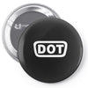 2x dot sticker vinyl decal d.o Pin-back button