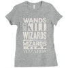 wizards kill wizards Ladies Fitted T-Shirt