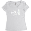 pulp simpson Women's Triblend Scoop T-shirt