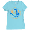 mustache batman Ladies Fitted T-Shirt